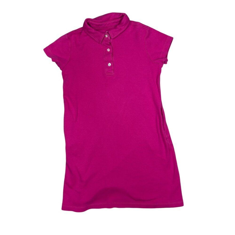 Primary Short Sleeve Polo Dress Size 8-9